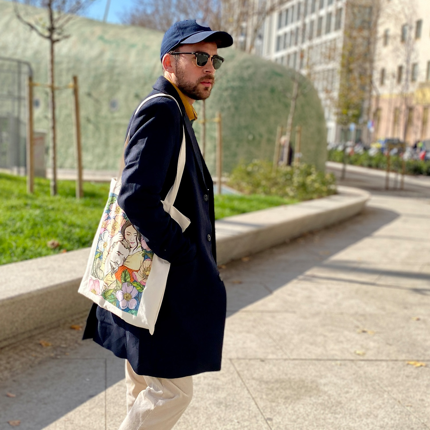 Don Quijote y Dulcinea - LOS CAMINOS DEL QUIJOTE - Tote bag - Tintablanca